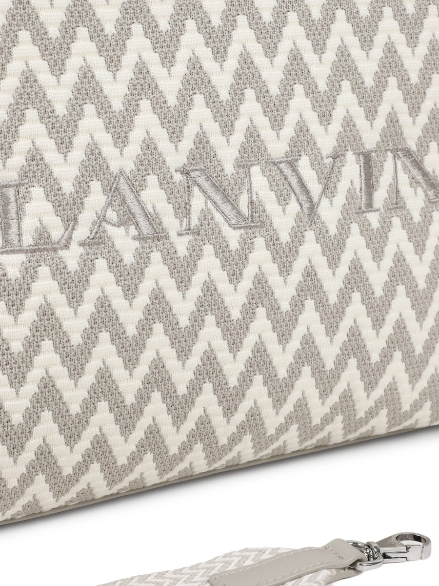 Geanta de umar Lanvin neutra din polyester - Img 5