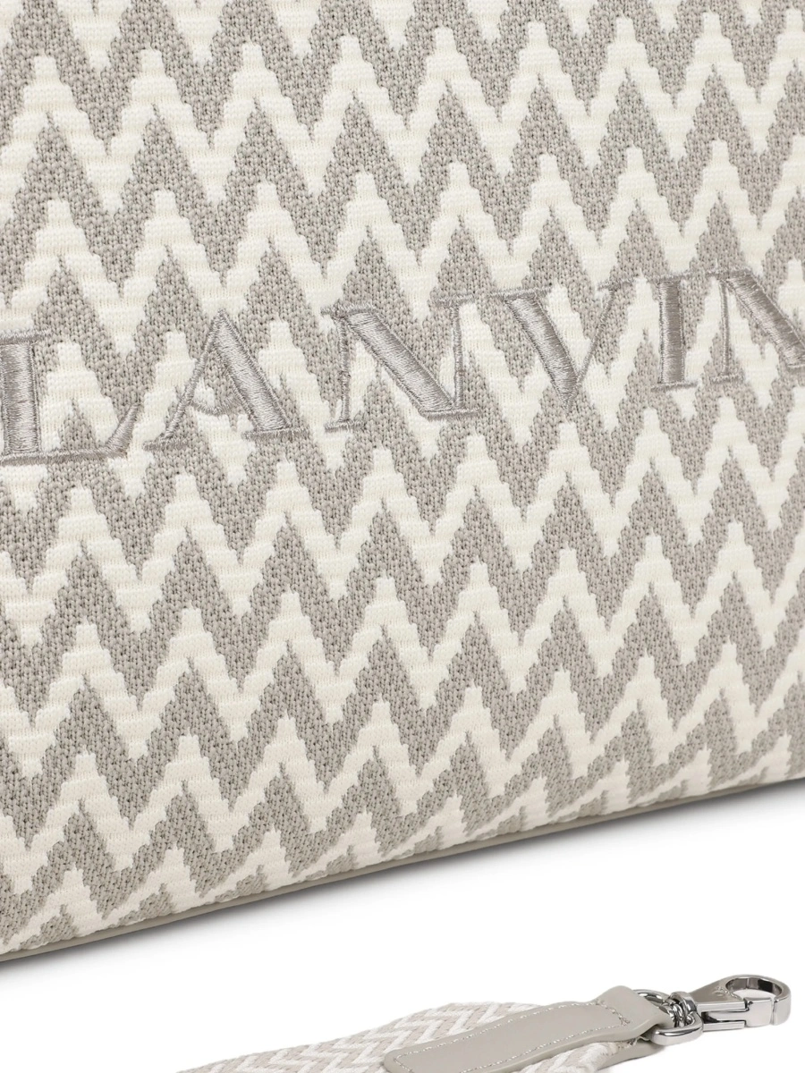 Geanta de umar Lanvin neutra din polyester - Img 5