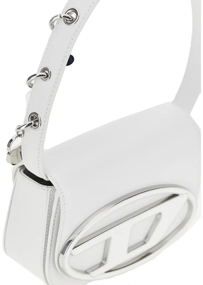 Geanta de umar Leather '1DR' shoulder bag with charms - Img 4