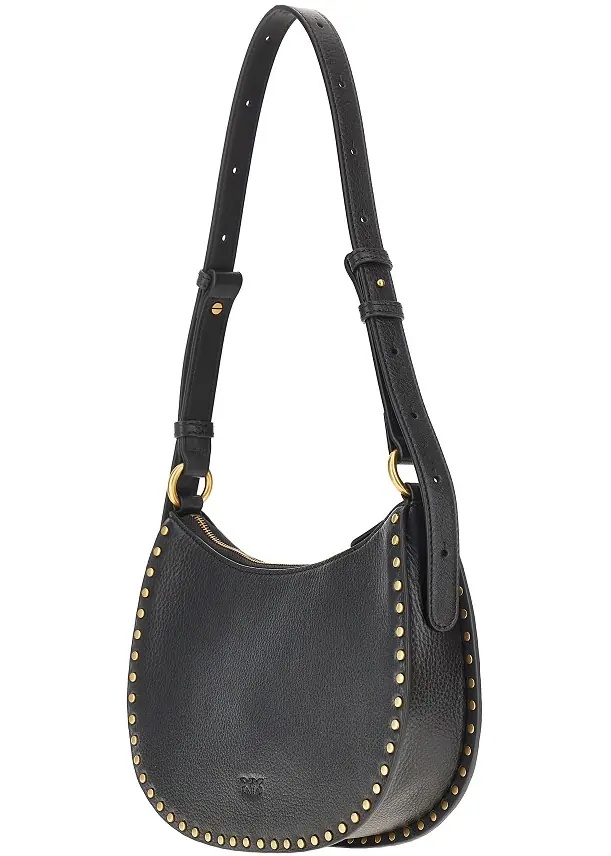 Geanta de umar Leather 'Mini Half Moon' shoulder bag - Img 2