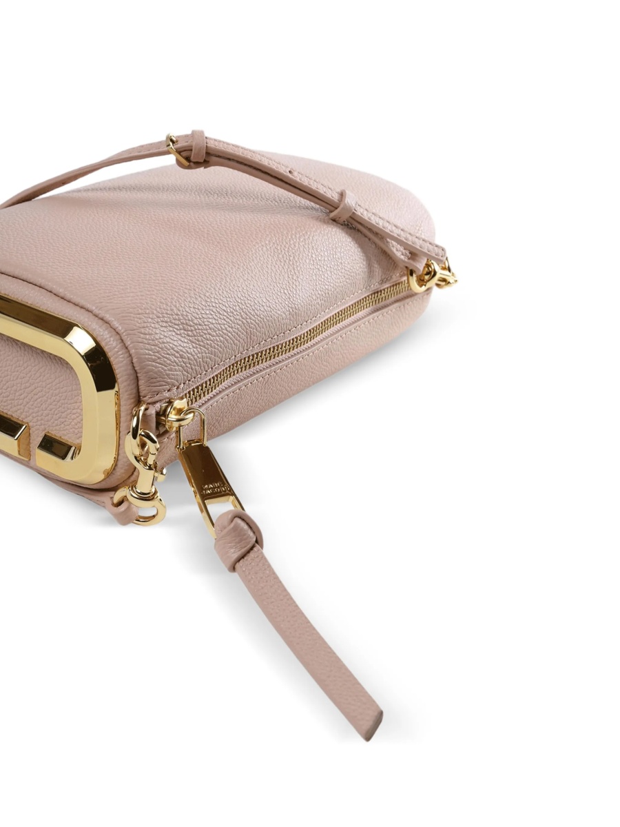 Geanta de umar Marc Jacobs snapshot roz din piele - Img 3
