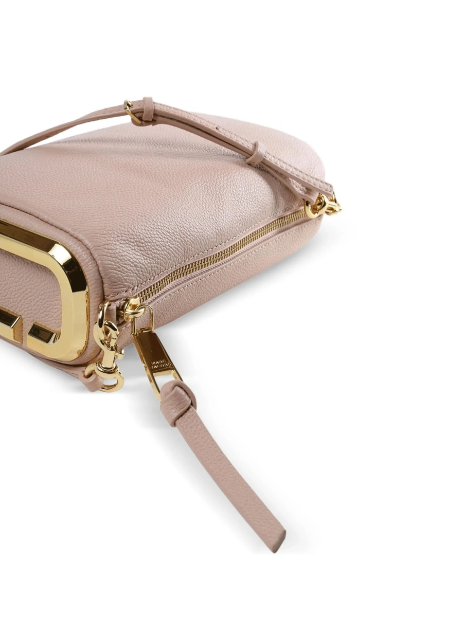 Geanta de umar Marc Jacobs snapshot roz din piele - Img 3