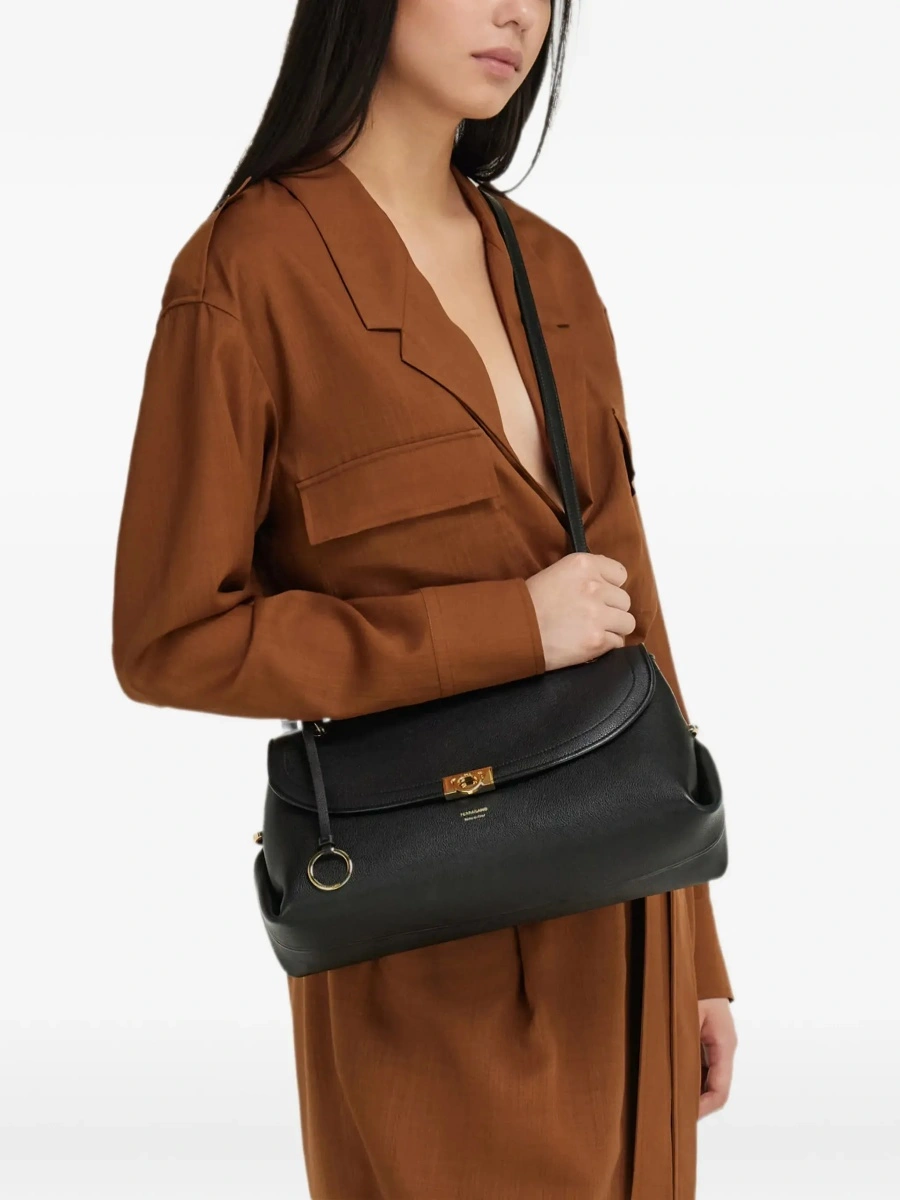 Geanta de umar Medium "Gancini" Shoulder Bag - Img 6
