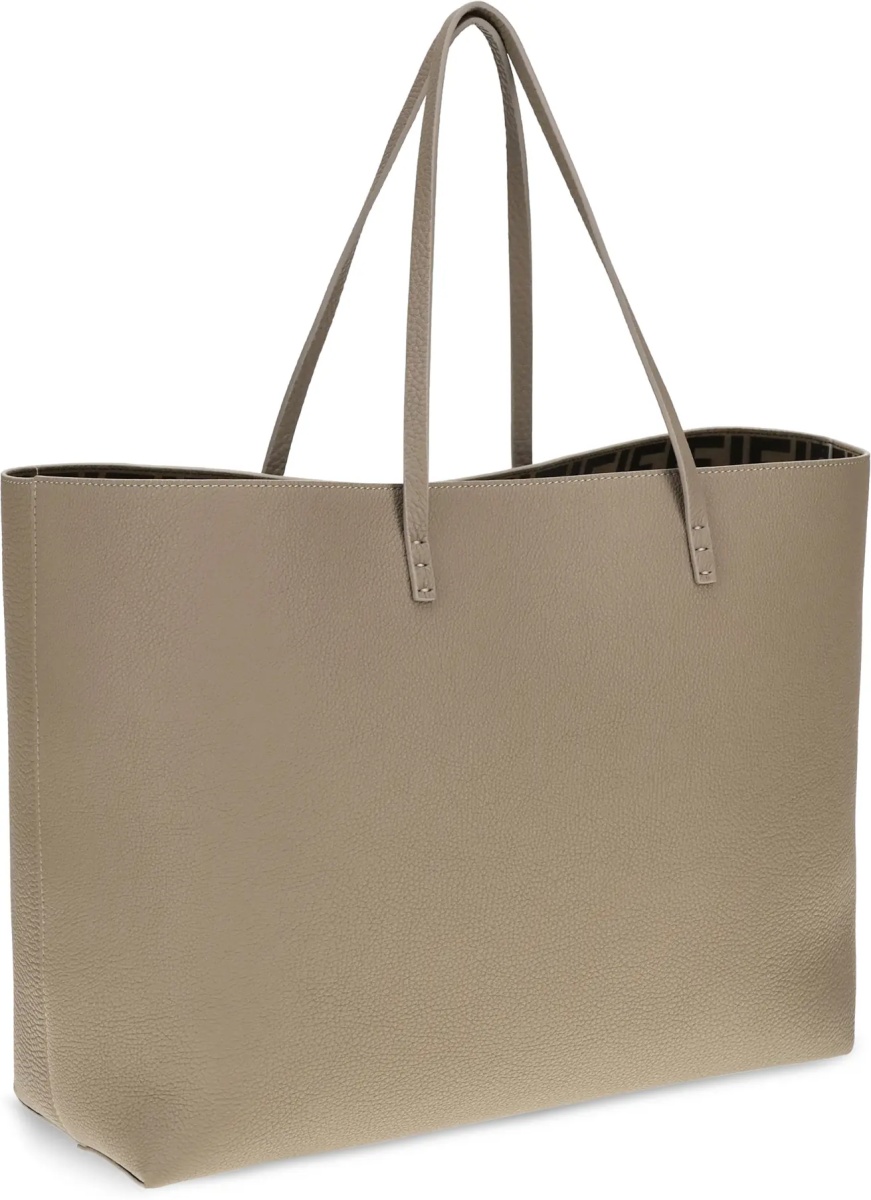 Geanta de umar Medium Roll Roman leather Shopping Bag - Img 3