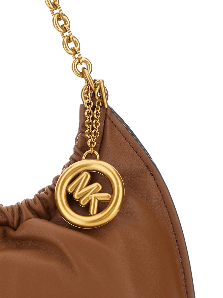 Geanta de umar Michael Kors maro din piele - Img 3