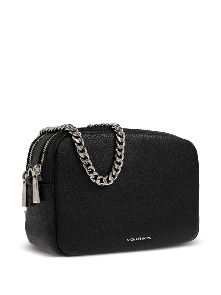 Geanta de umar Michael Kors neagra din piele - Img 4