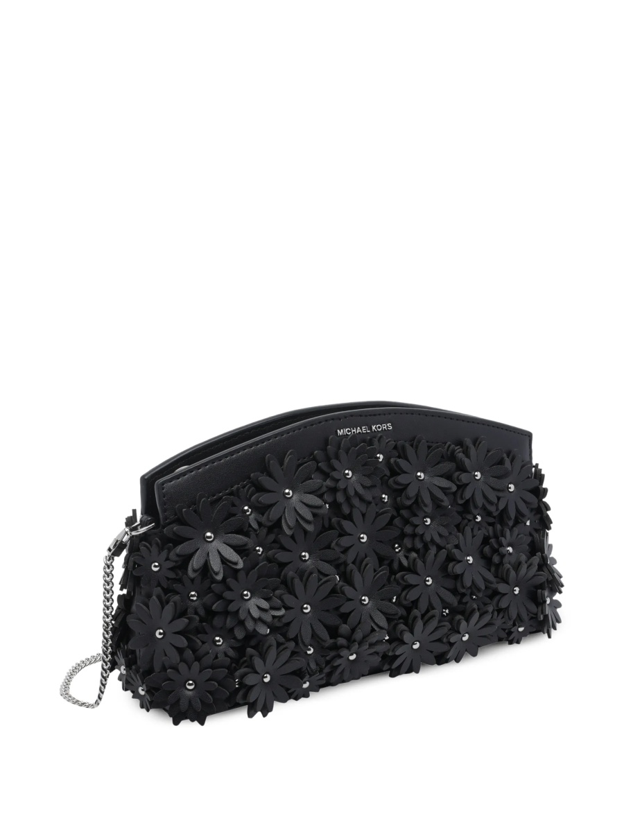 Geanta de umar Michael Kors neagra din poliuretan si polyester - Img 2
