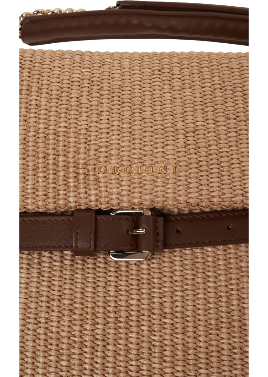 Geanta de umar Raffia shoulder bag - Img 5