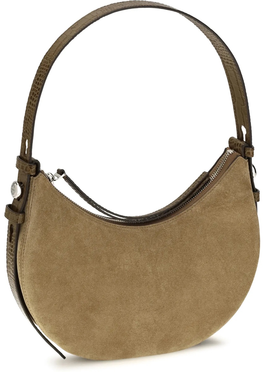 Geanta de umar ROMY SUEDE HALF MOON BAG - Img 2