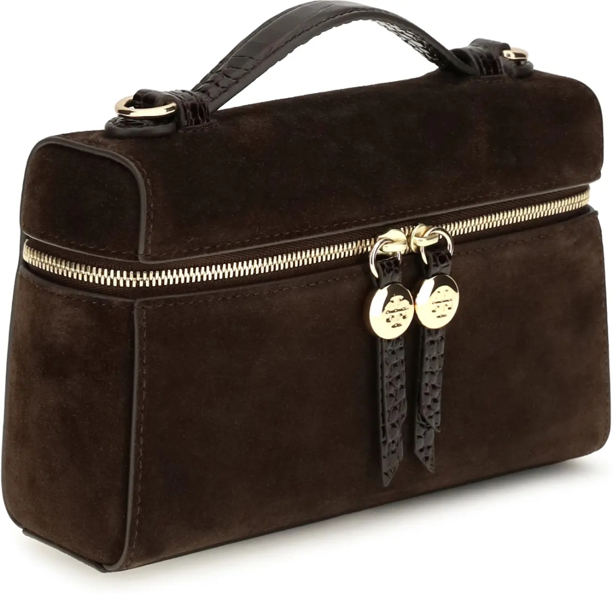 Geanta de umar ROMY SUEDE SLIM TOP HANDLE - Img 2