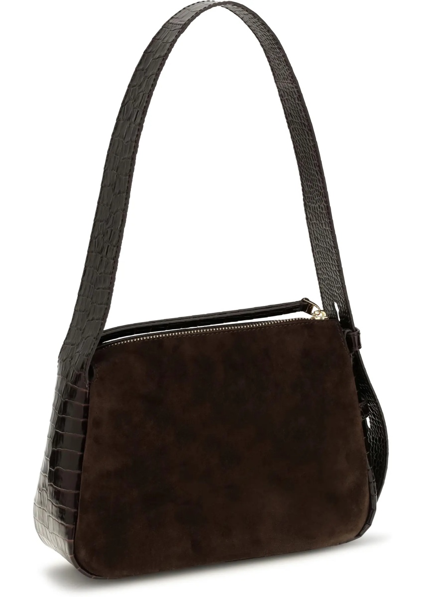 Geanta de umar ROMY SUEDE SMALL SHOULDER BAG - Img 3