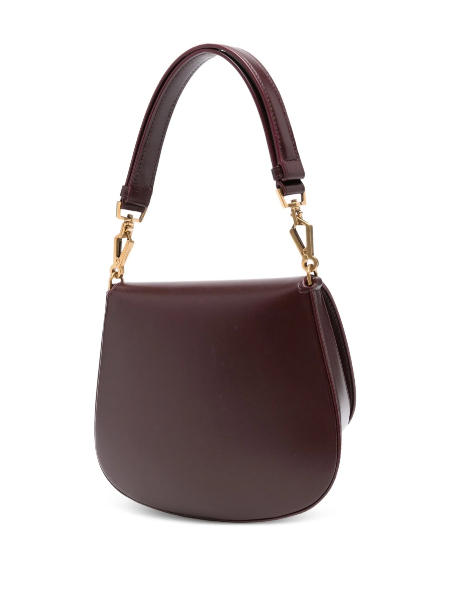 Geanta de umar Saint Laurent rosie din piele - Img 3