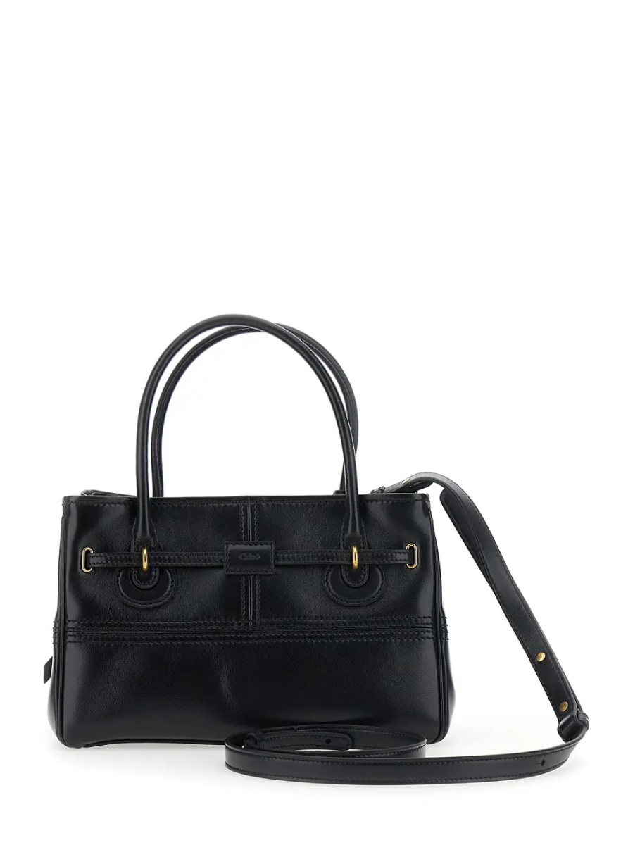 Geanta de umar Shoulder bag 'Paddington Sling' with black leather details - Img 2