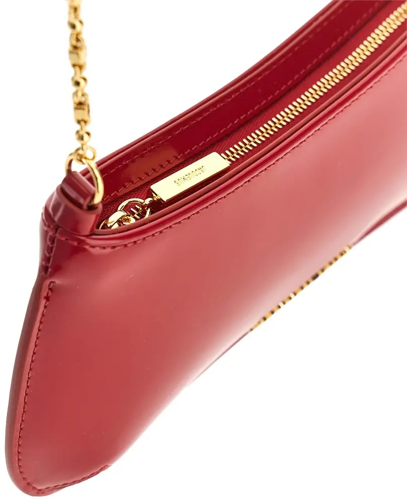 Geanta de umar Small 'Bisou Chaine' leather bag - Img 4
