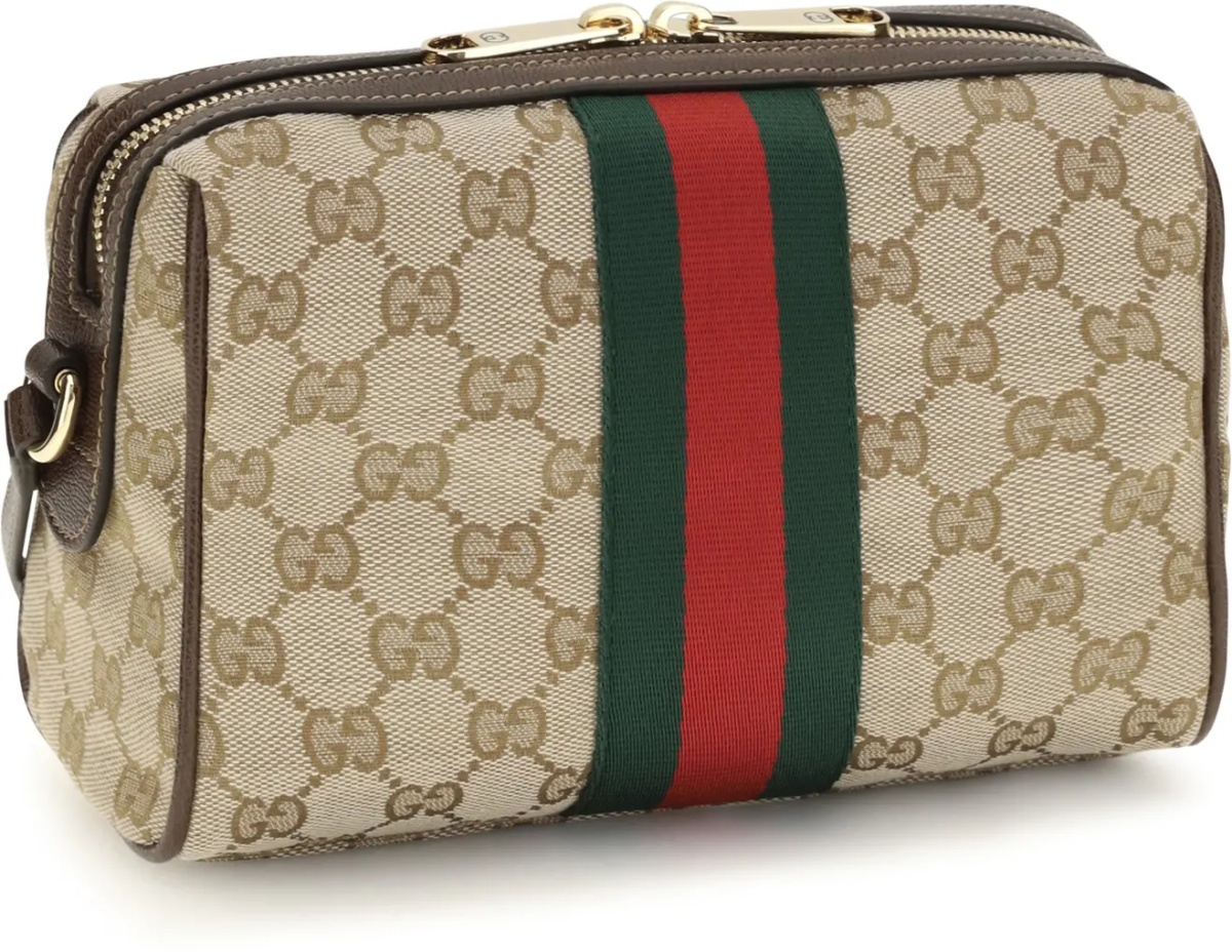 Geanta de umar Small Horsebit Web Camera Bag Shoulder Bag - Img 3