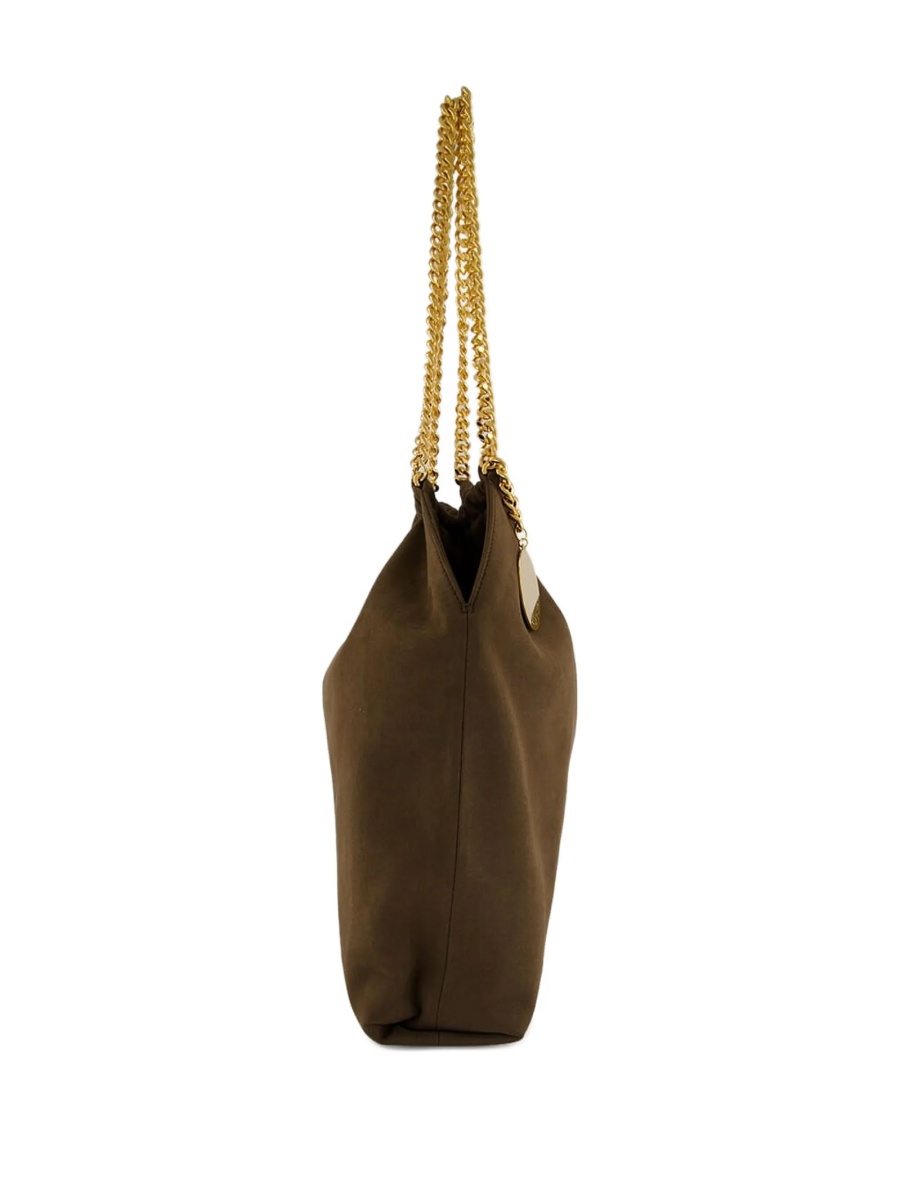 Geanta de umar Stella McCartney falabella maro din poliamida si polyester - Img 5