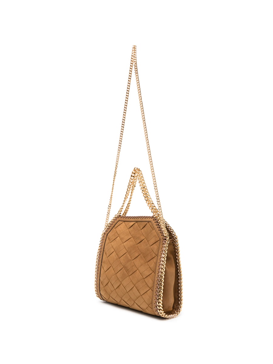 Geanta de umar Stella McCartney falabella maro din poliamida - Img 3