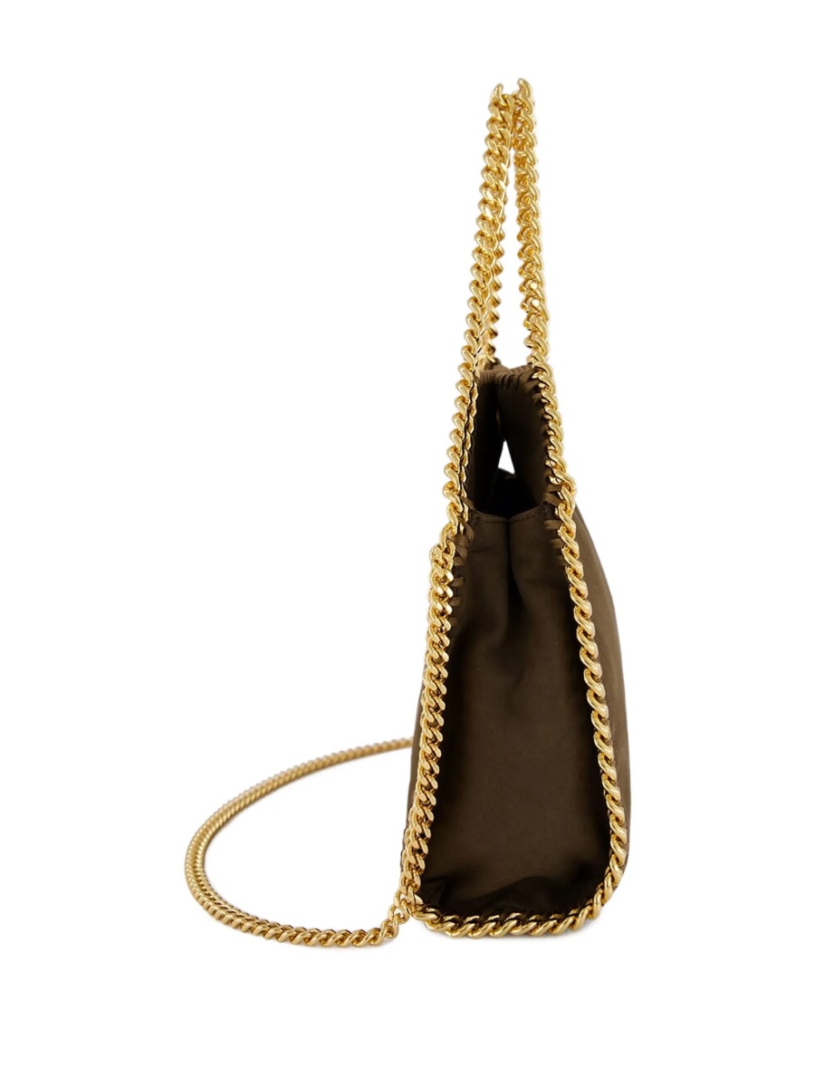 Geanta de umar Stella McCartney falabella maro din polyester si poliamida - Img 5