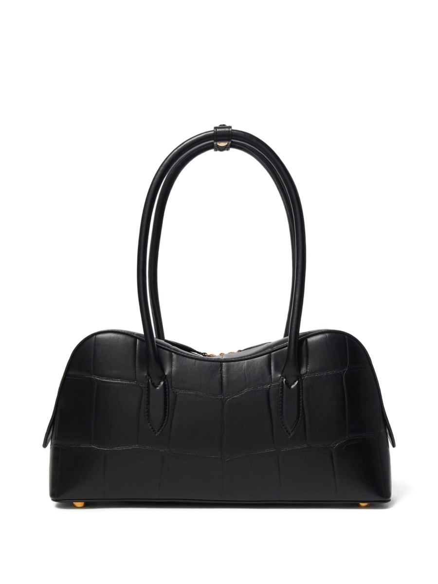 Geanta de umar Stella McCartney neagra din bumbac si polyester - Img 2
