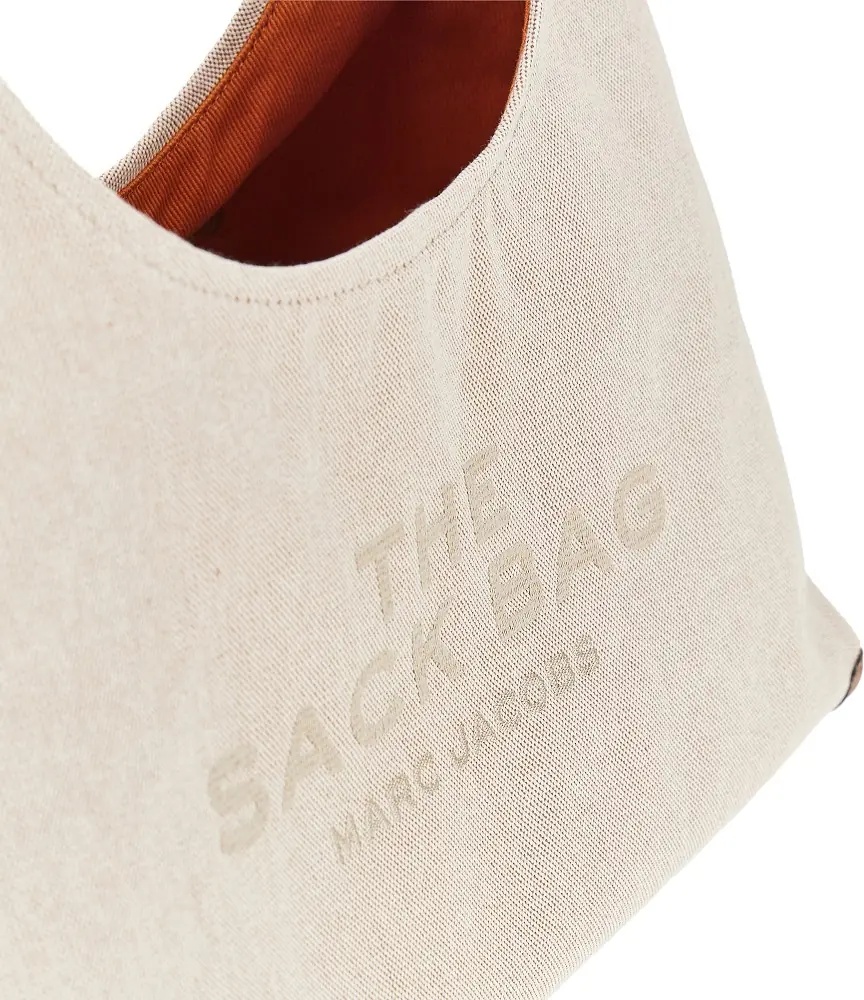 Geanta de umar 'The Sack Bag' canvas shoulder bag - Img 4