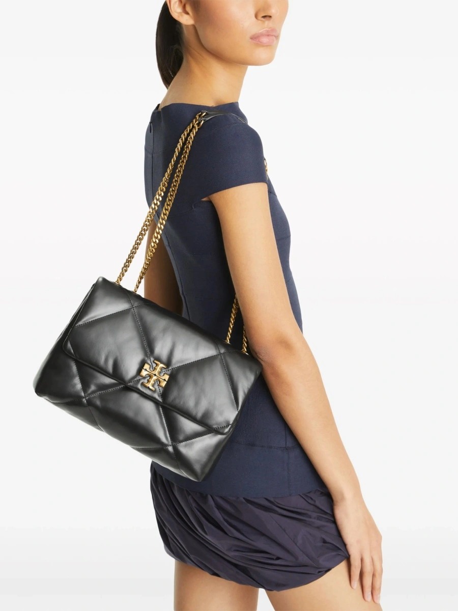 Geanta de umar Tory Burch neagra din piele - Img 2