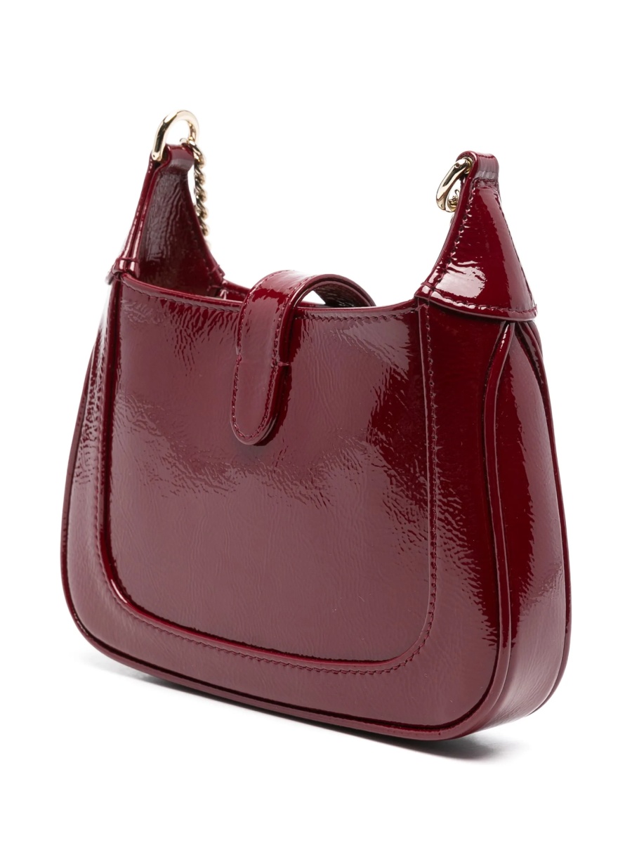 Geanta mini Gucci rosie din piele - Img 3