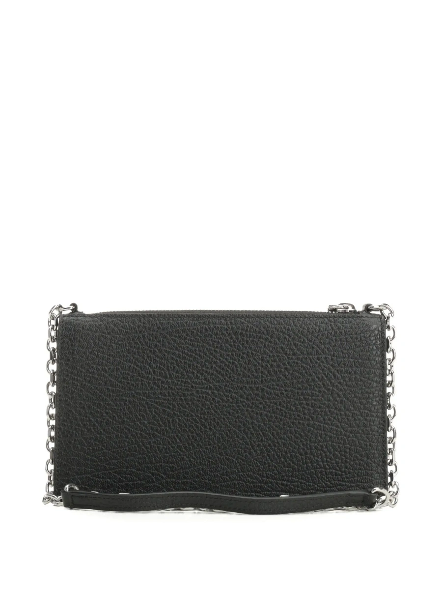 Geanta mini Maison Margiela neagra din piele - Img 4
