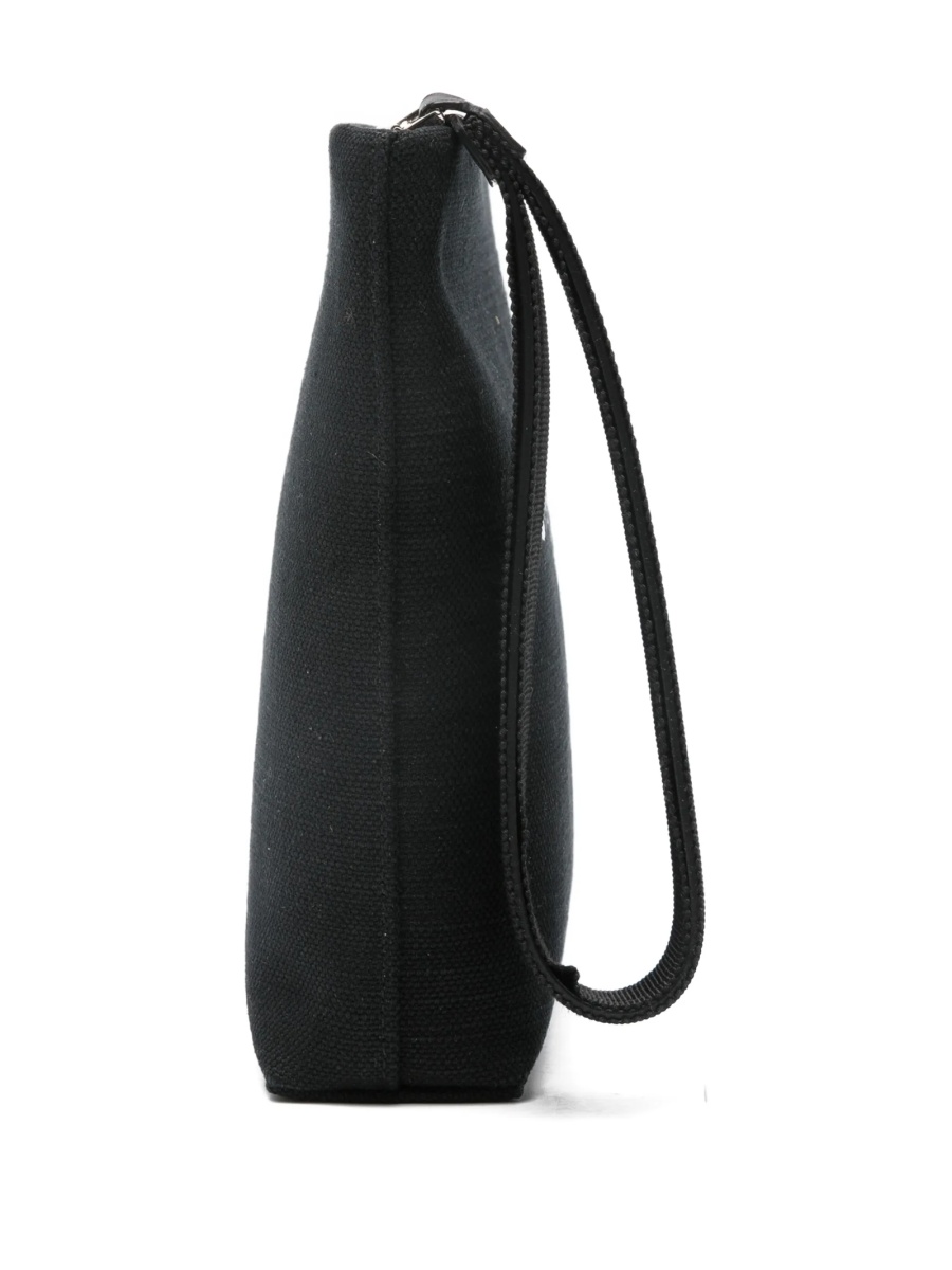 Geanta plic Givenchy neagra din poliuretan si bumbac - Img 4