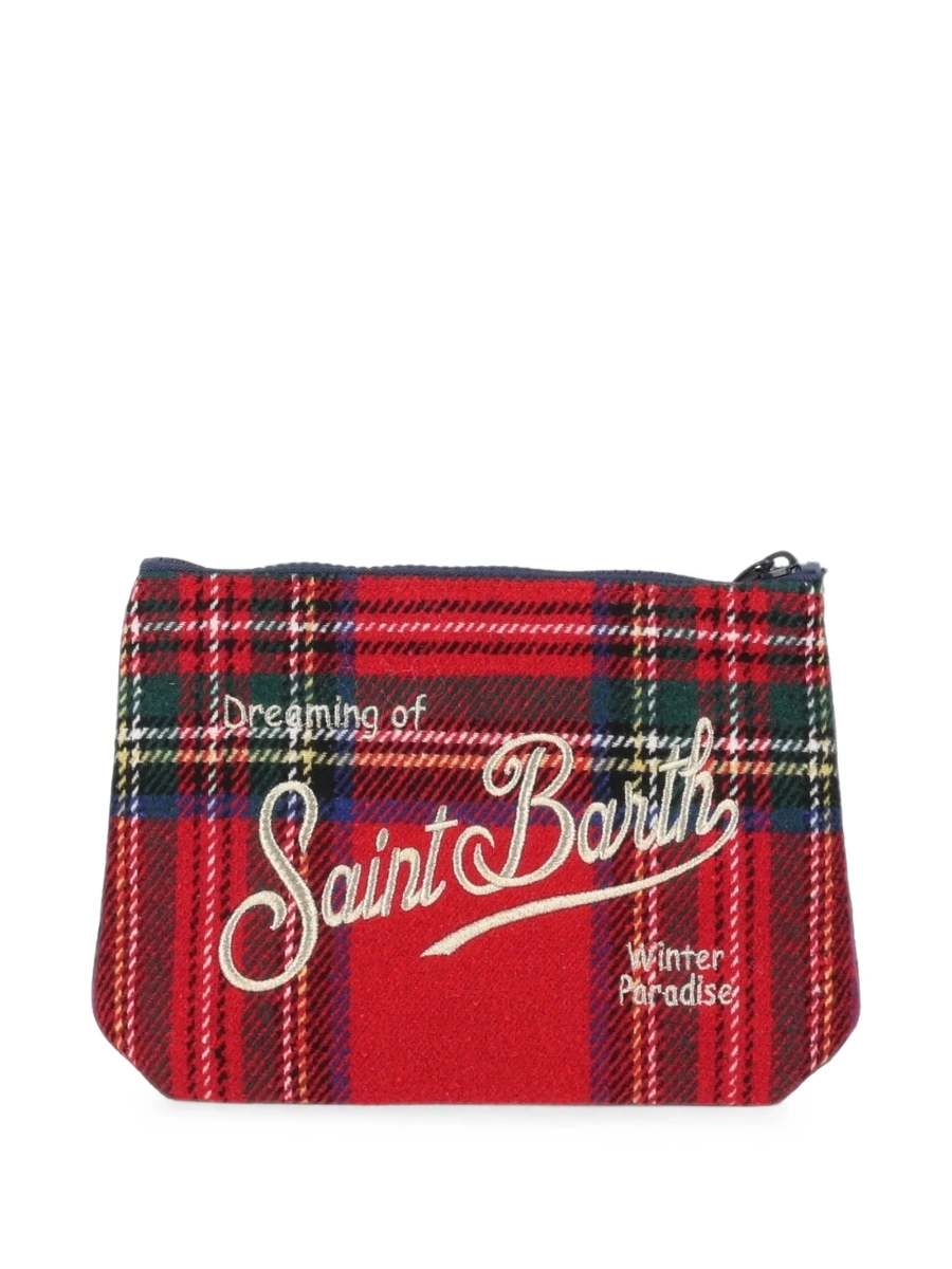 Geanta plic Mc2 Saint Barth rosie din polyester si cauciuc sintetic - Img 2