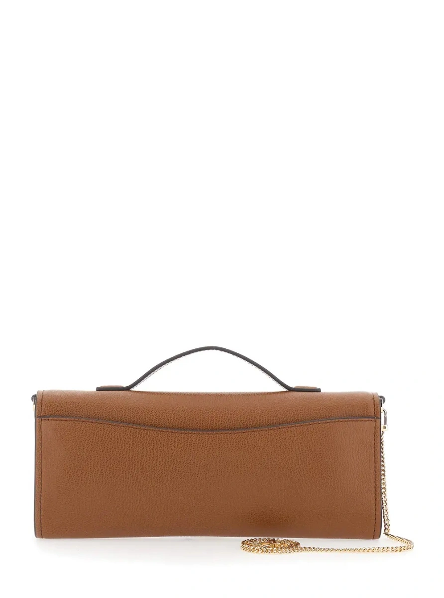 Geanta plic Michael Kors 'Hamilton' maro din piele - Img 2
