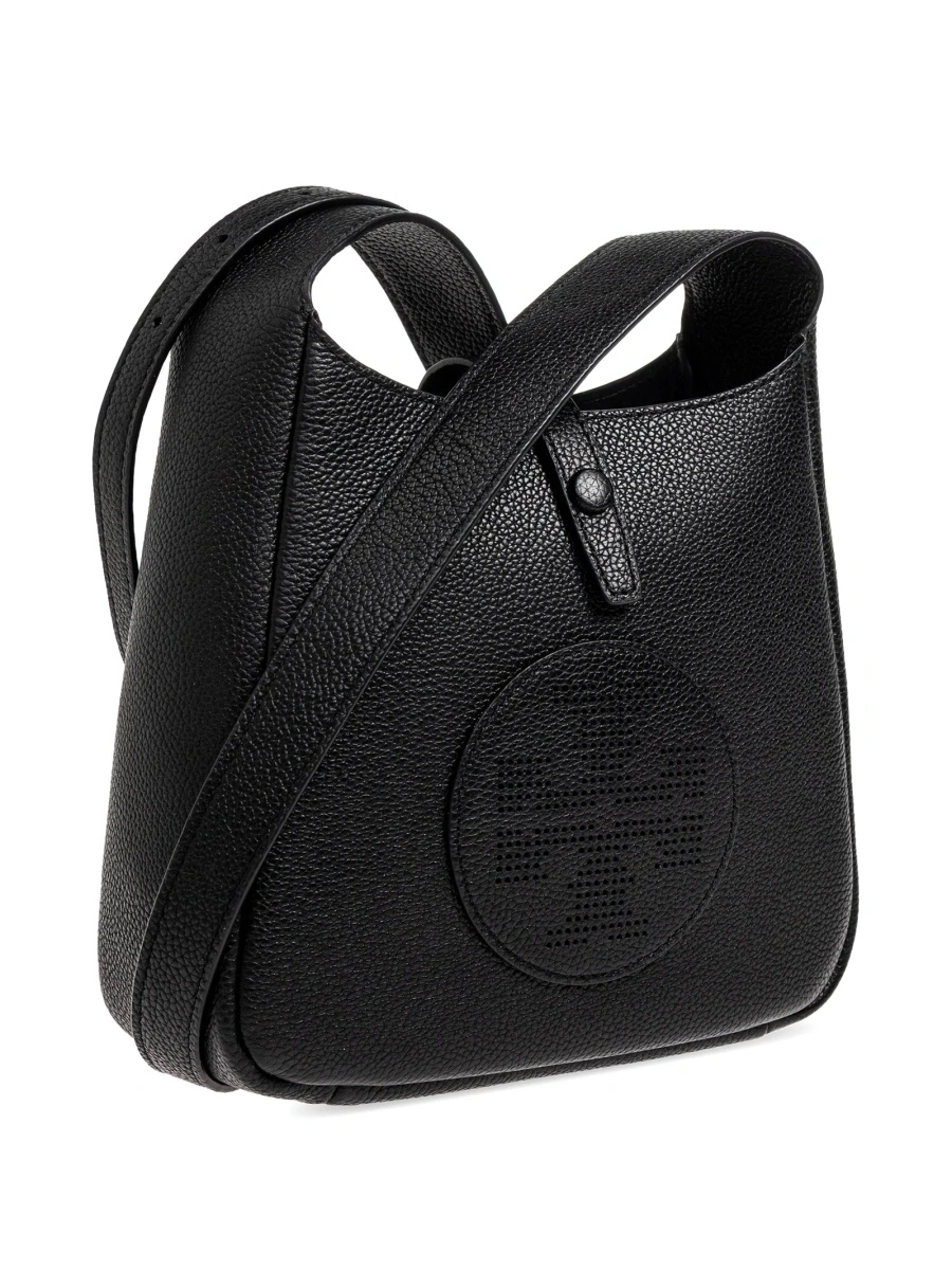 Geanta tip postas Tory Burch neagra din piele - Img 4