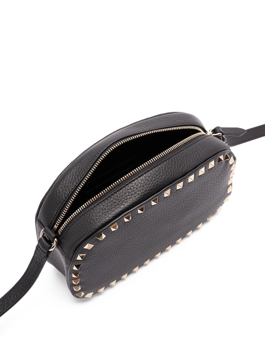 Geanta tip postas Valentino Garavani Rockstud neagra - Img 5