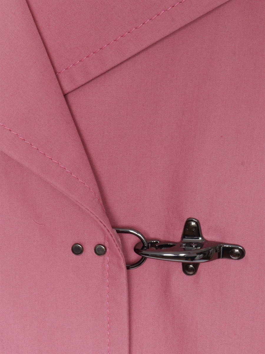 Geci Magenta double-breasted parka - Img 2