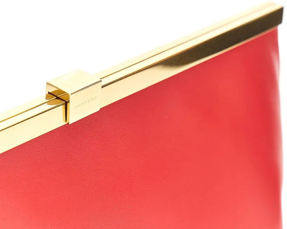 Genti 'Anine' leather clutch - Img 4
