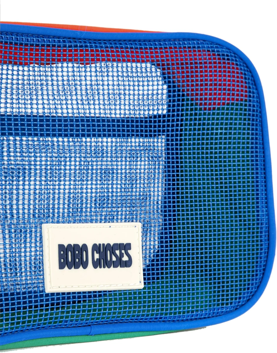 Genti "Color Block Mesh" Clutch Bag - Img 3