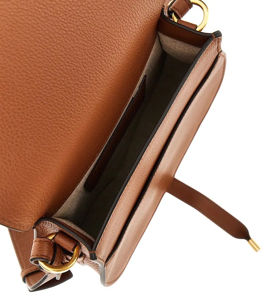 Genti Grained leather 'Marcie' saddle bag - Img 3