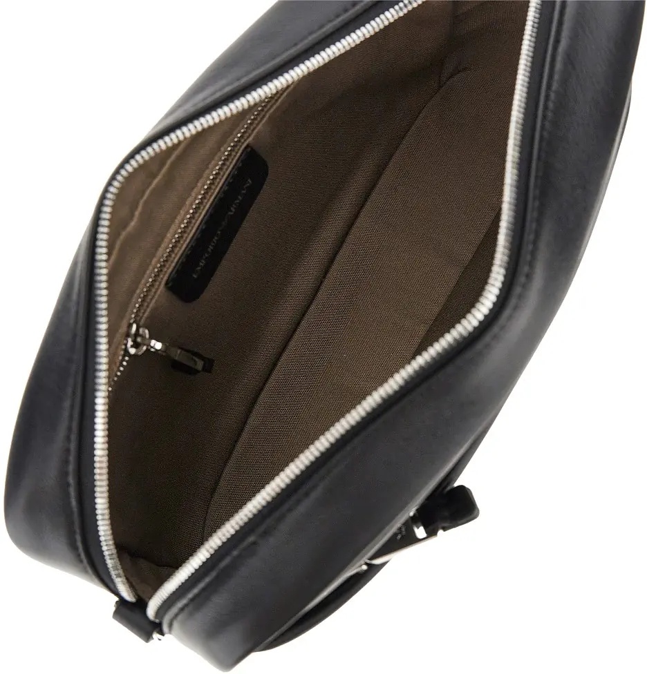Genti Leather camera bag with logo - Img 3