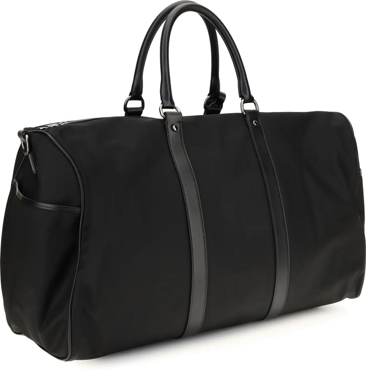 Genti Leather-trim Travel Duffle Bag - Img 3