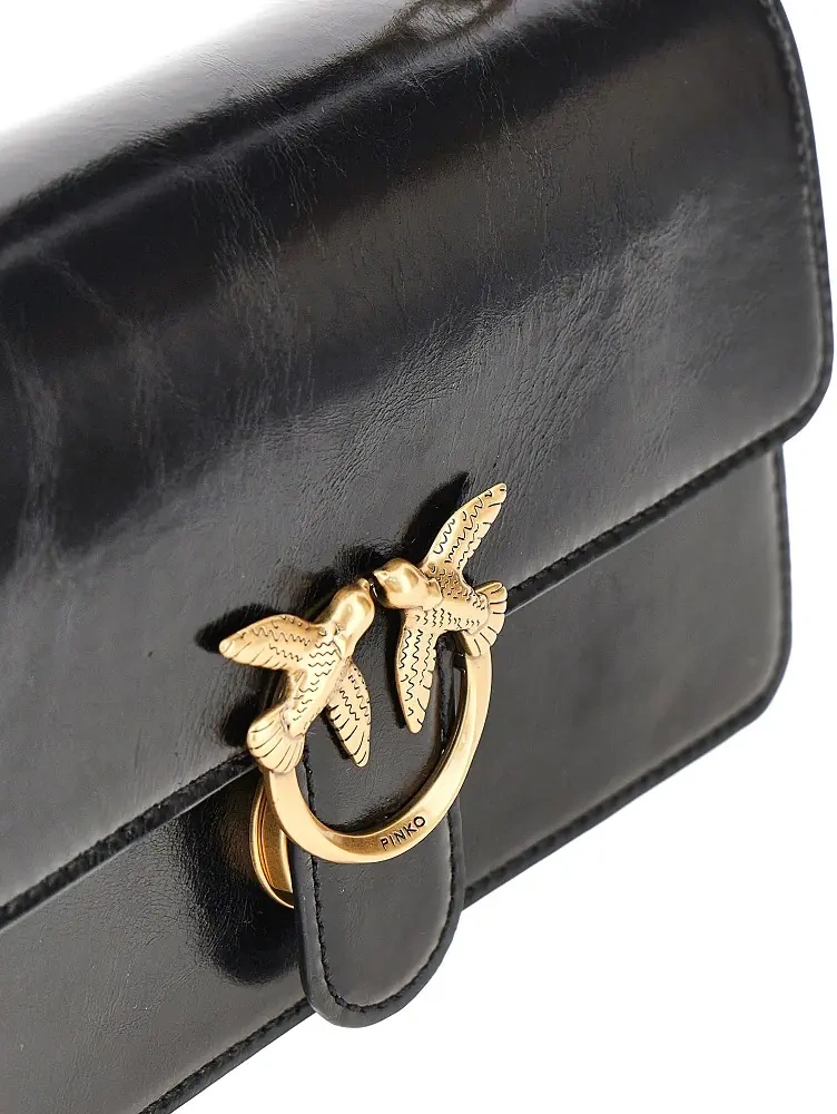 Genti 'Love One' bag with faux fur strap - Img 4