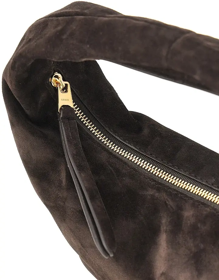 Genti 'Olivia' suede leather mini bag - Img 4