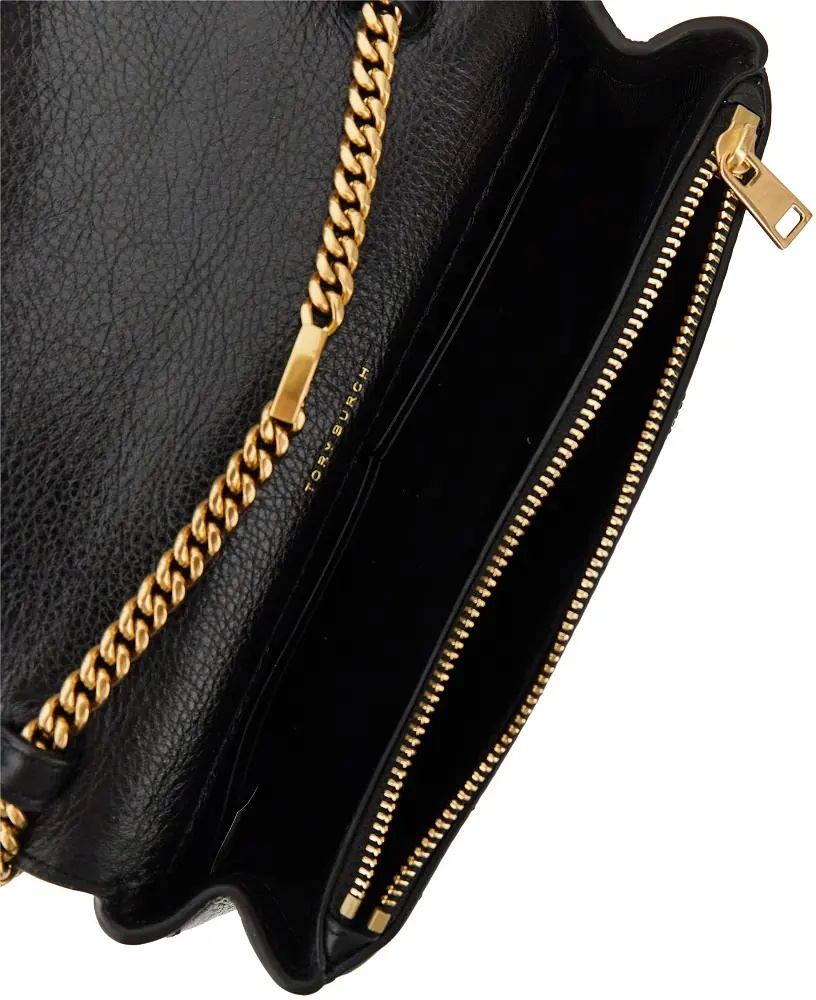 Genti Quilted leather 'Charlie' bag with chain - Img 3