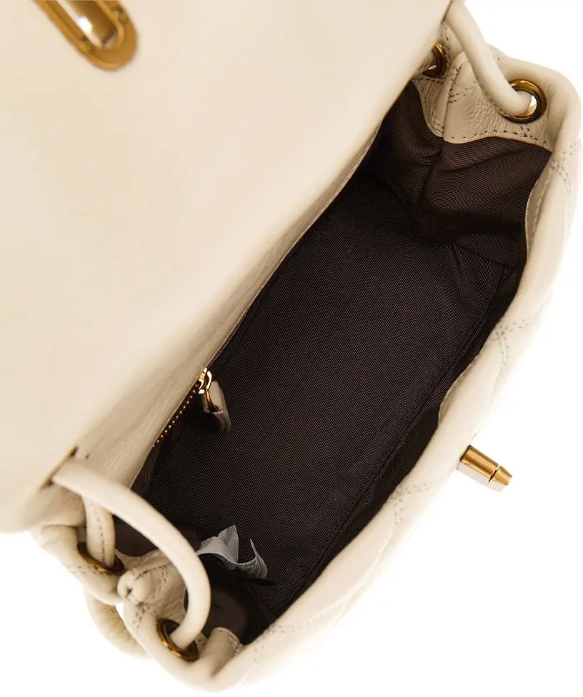 Genti Quilted leather mini Dual bag - Img 3