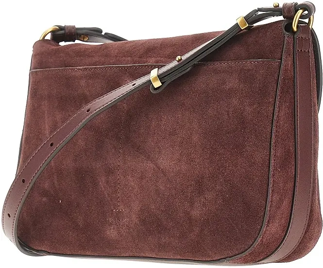 Genti Suede leather medium Love Bag Satchel bag - Img 2