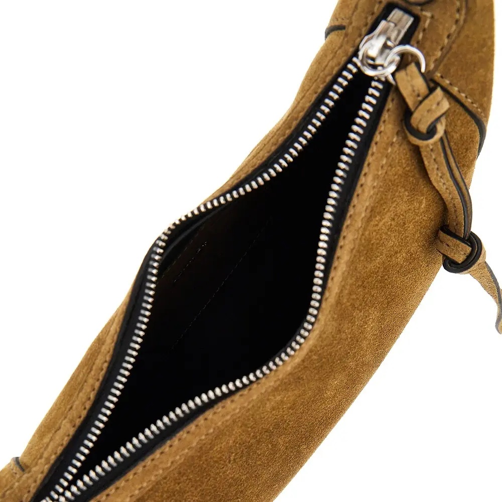 Genti Suede leather Oskan Moon bag - Img 3