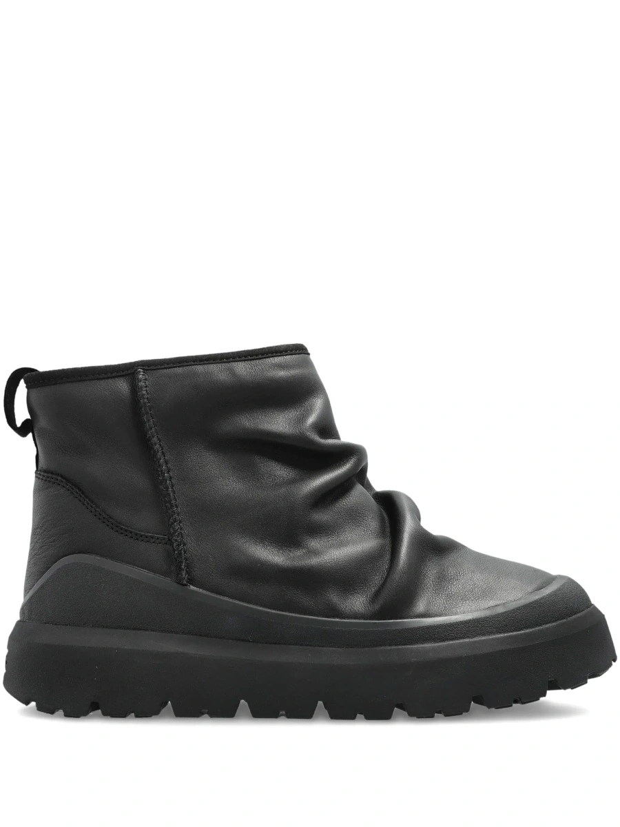 Ghete UGG negre din piele 'Heritage Utility' - Img 9