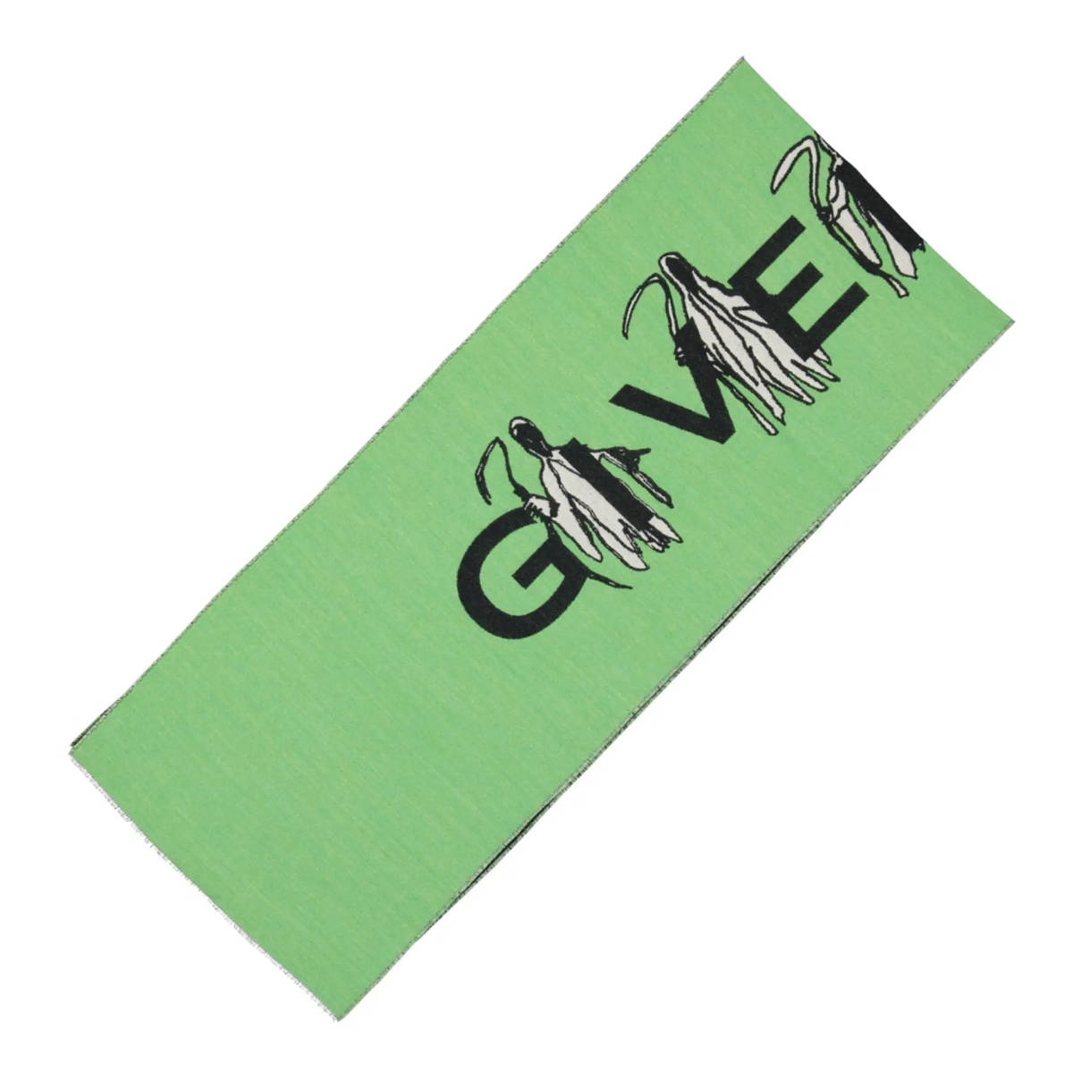 Givenchy Logo Wool Scarf - Img 3