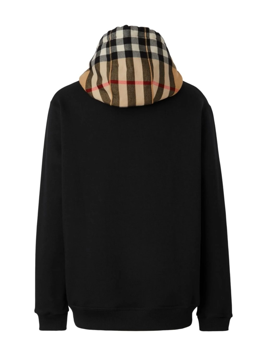 Hanorac Burberry vintage check negru - Img 2