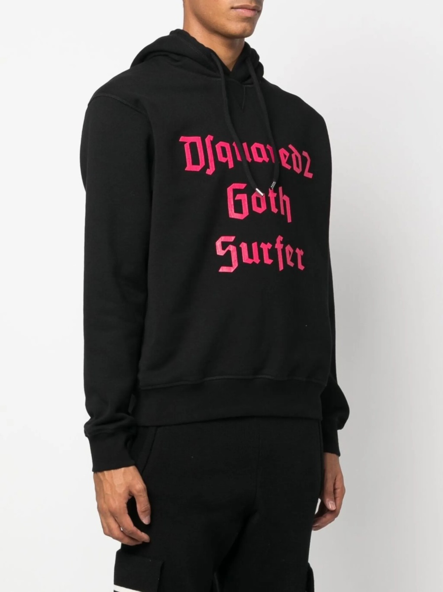 Hanorac DSQUARED2 negru - Img 3