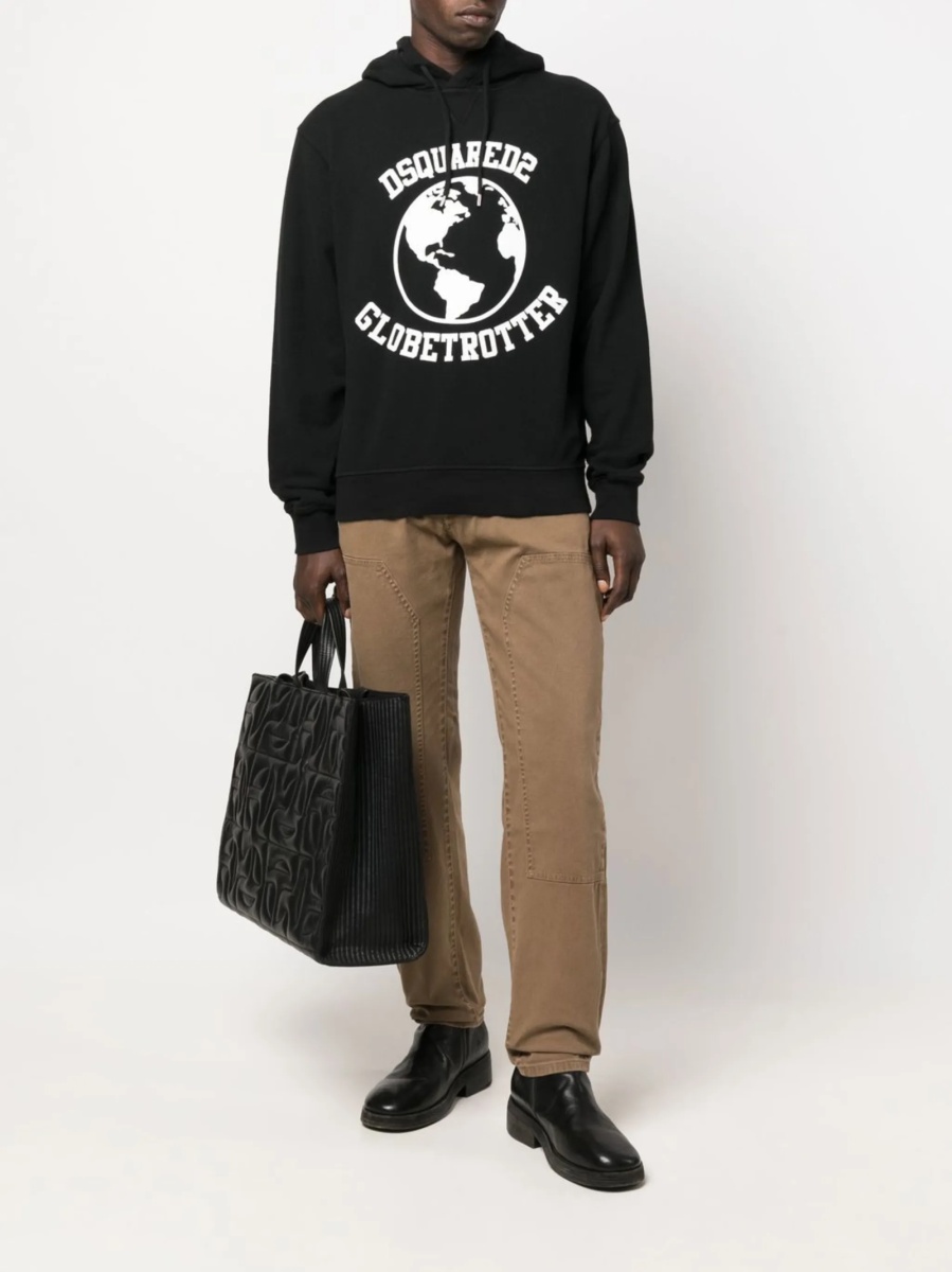 Hanorac DSQUARED2 negru - Img 2