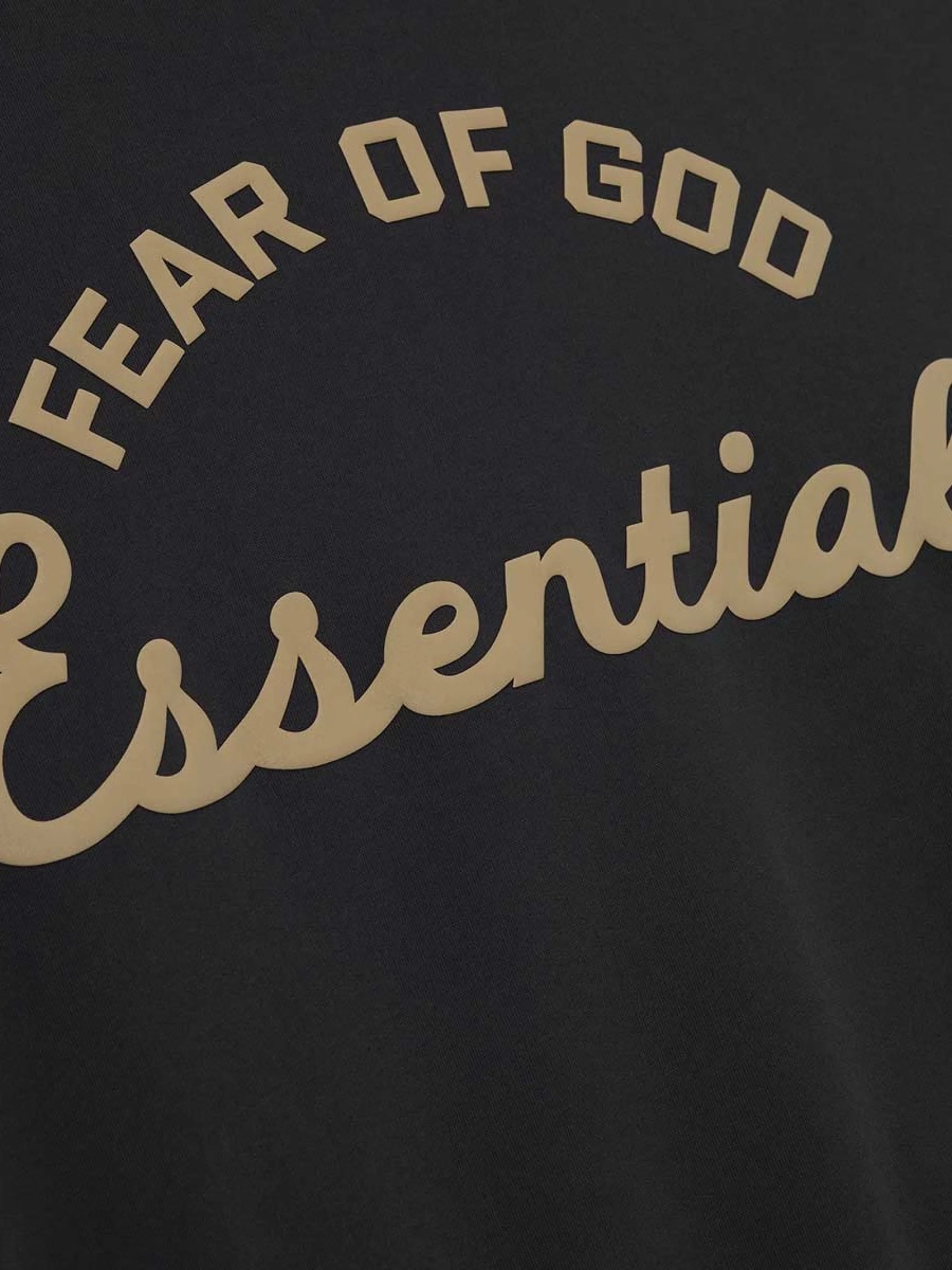Hanorac Fear Of God Essentials negru - Img 3